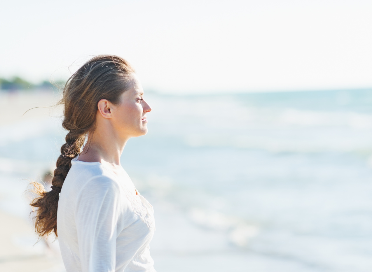 Calm Young Woman